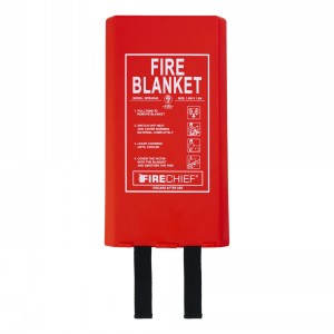 Firechief Fire Blanket Rigid Case